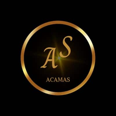 logo AS de l'artiste artisan créateur en luminaires Acamas